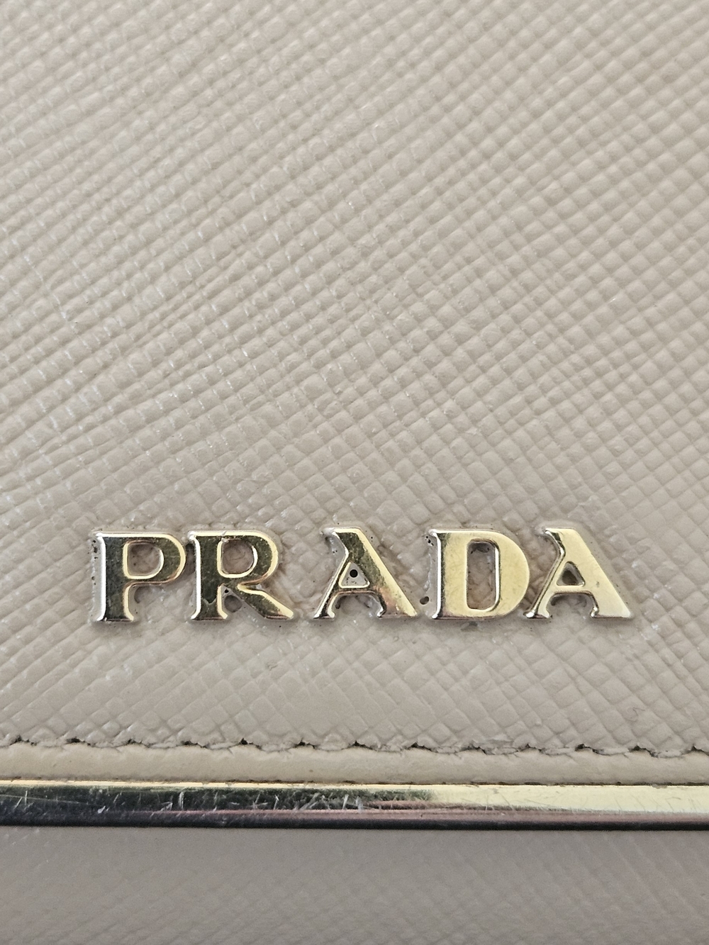 Prada Beige Wallet With COA - Picture 6 of 6